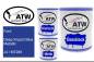 Preview: Ford, Deep Impact Blue Metallic, J4 / M7289: 1L Lackdose + 1L Klarlack + 500ml Härter - Set, von ATW Autoteile West.